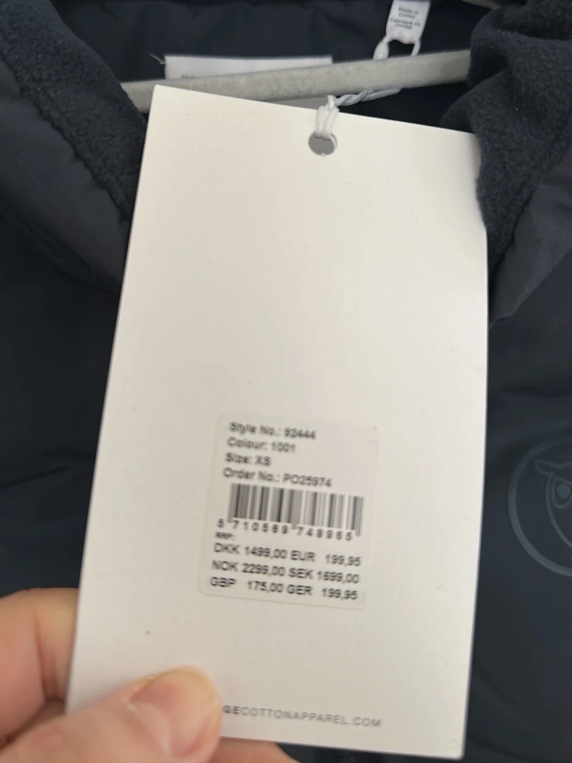 Svart dunväst Knowledge Cotton - 2