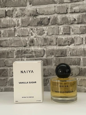 Naiya Vanilla Sugar extrait de parfum 50ml - Naiya Vanilla Sugar  extrait de parfum  50ml  Top notes: Vanilla and brown sugar.  Heart notes: Tonka bean and jasmine.  Base notes: Amber and musk. Nypris 360kr