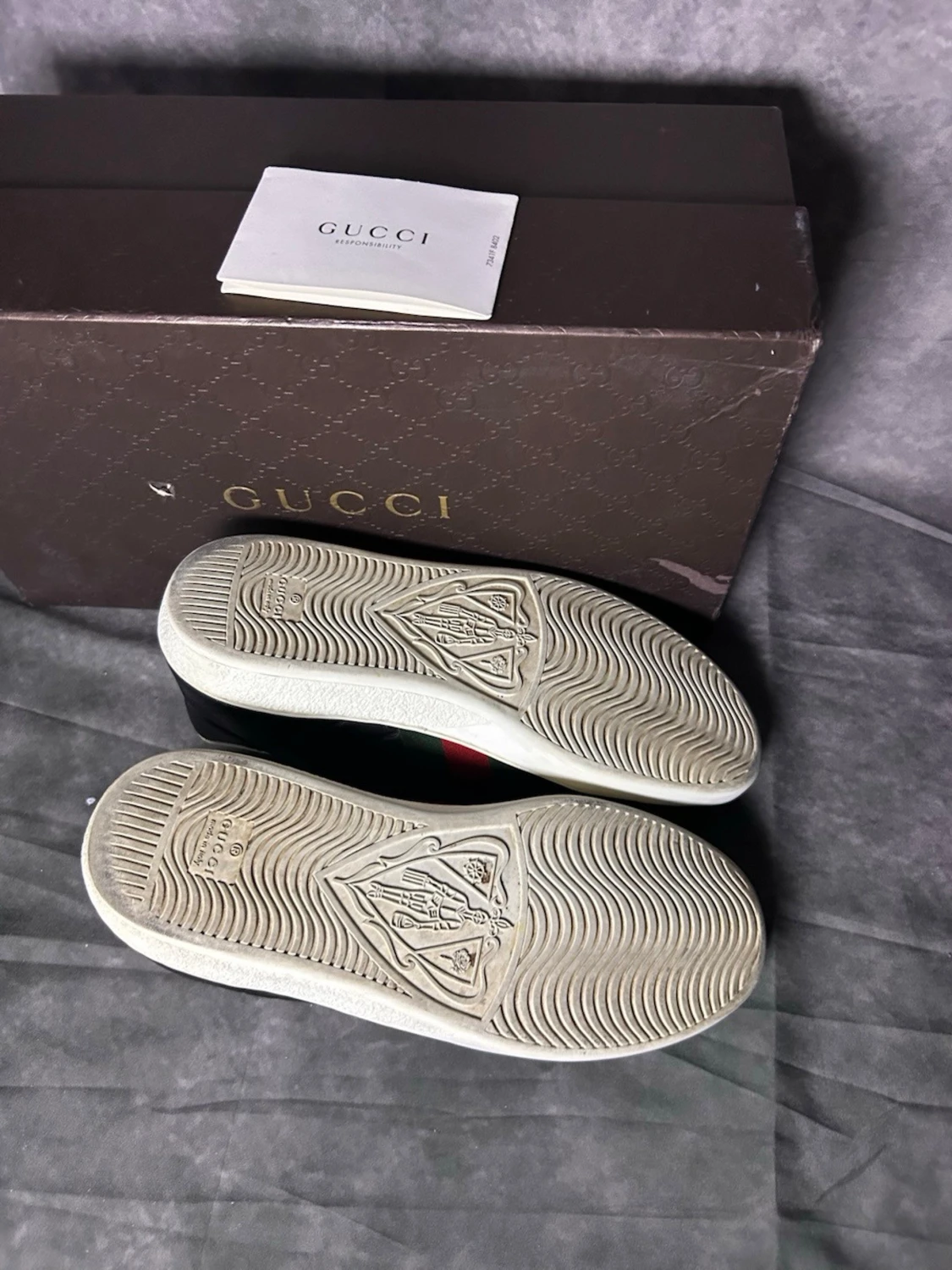 Gucci ace sneakers svarta - 3