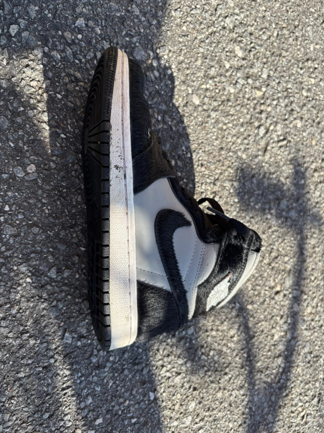 Nike Air Jordan 1 High svart/vit - 1