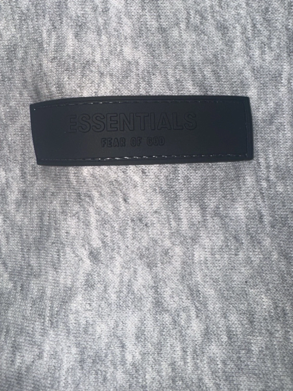 Grey Essentials hoodie - 3