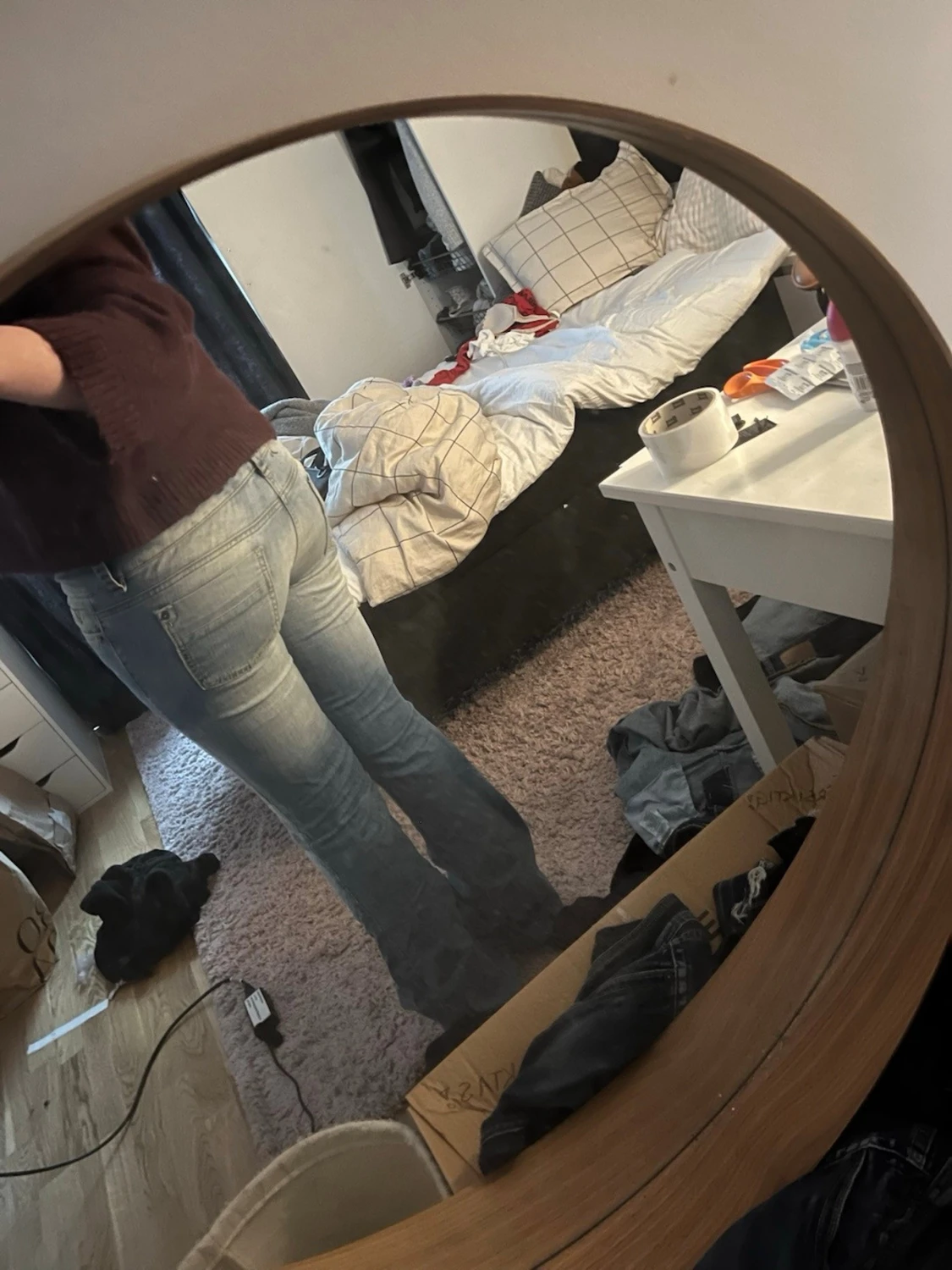 Lågmidjade jeans - 1