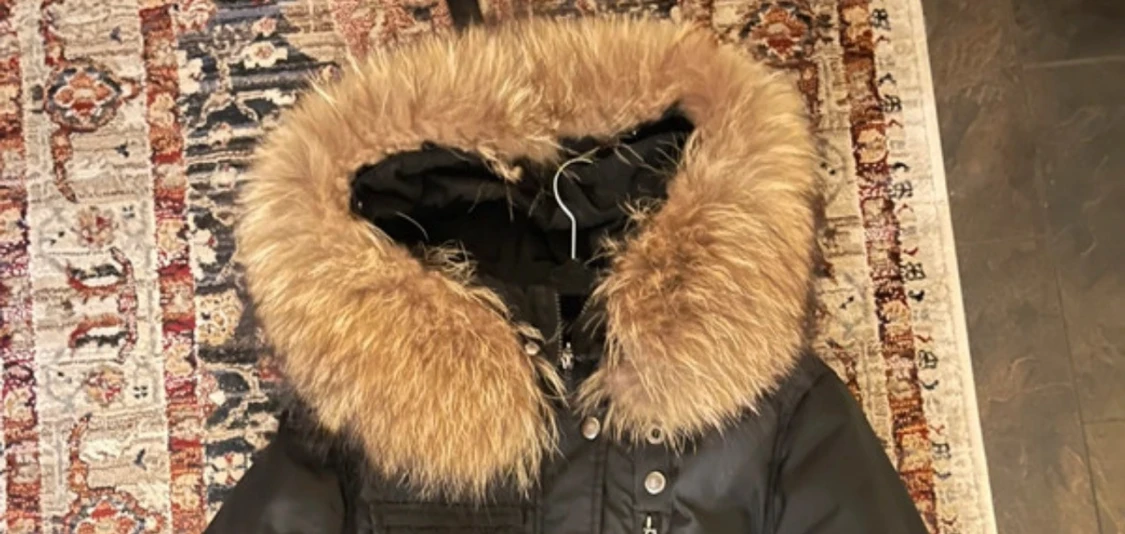 Äkta pälskrage från hollies 