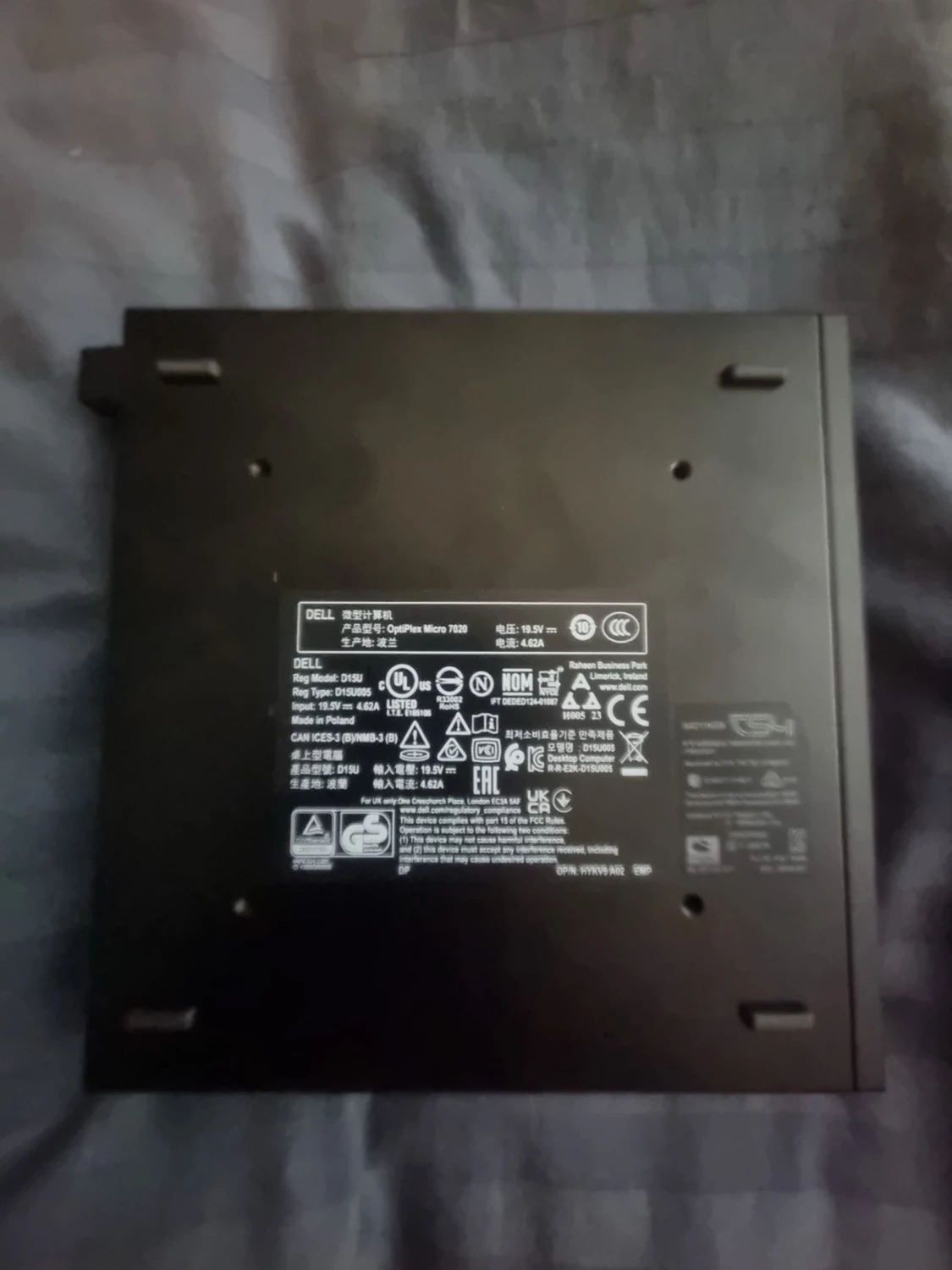 Dell OptiPlex Micro 7020 - 4