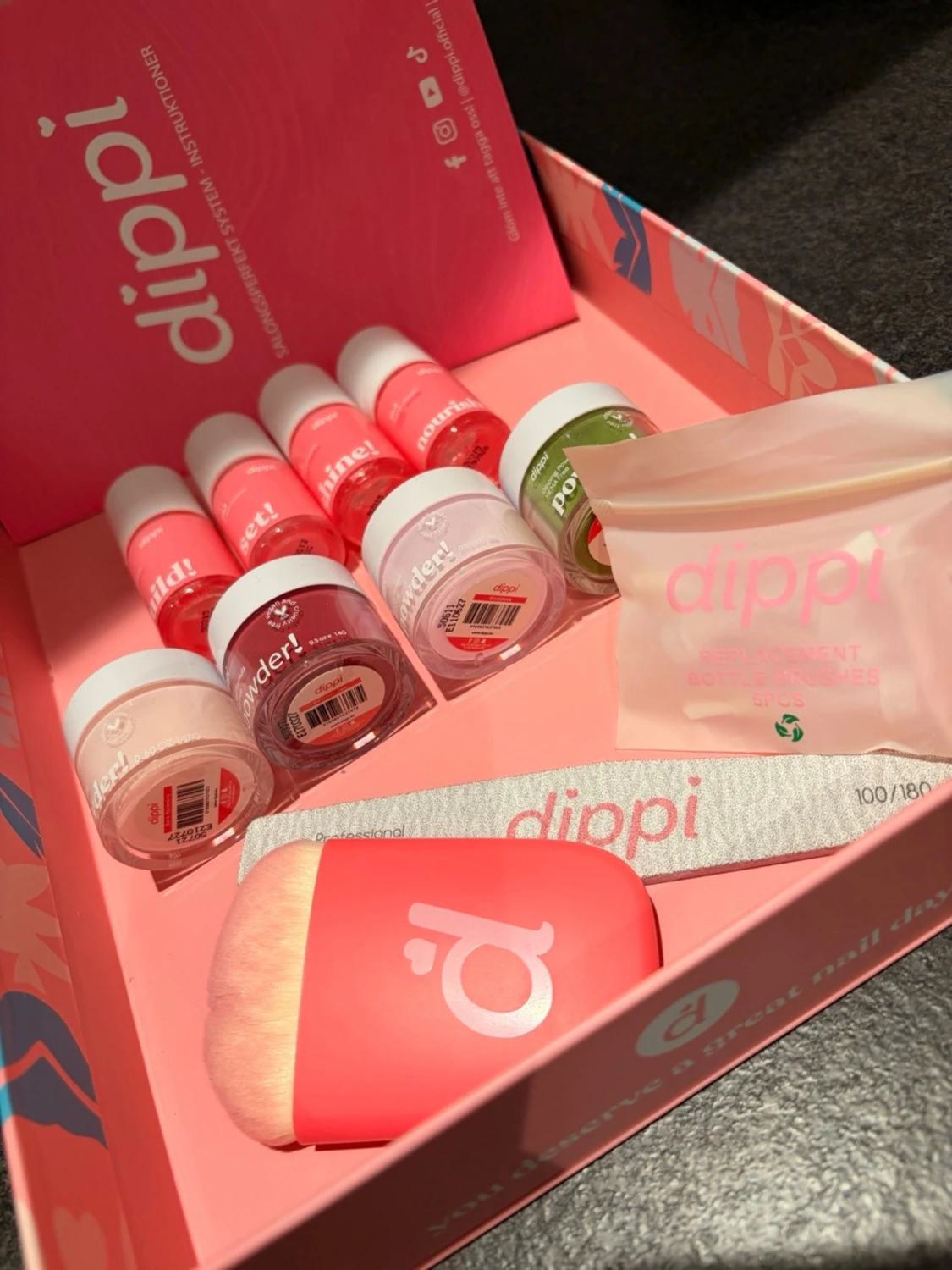 Dippi nagellack och dip powder kit - 1