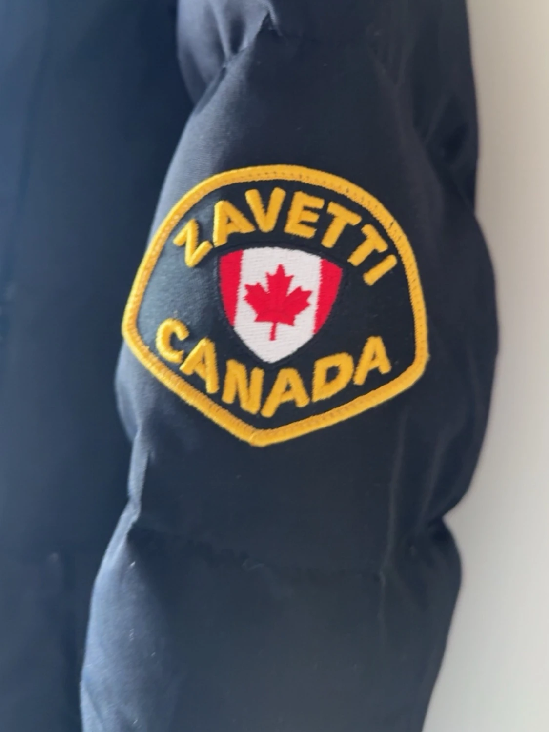 Svart dunjacka från Zavetti Canada - 1