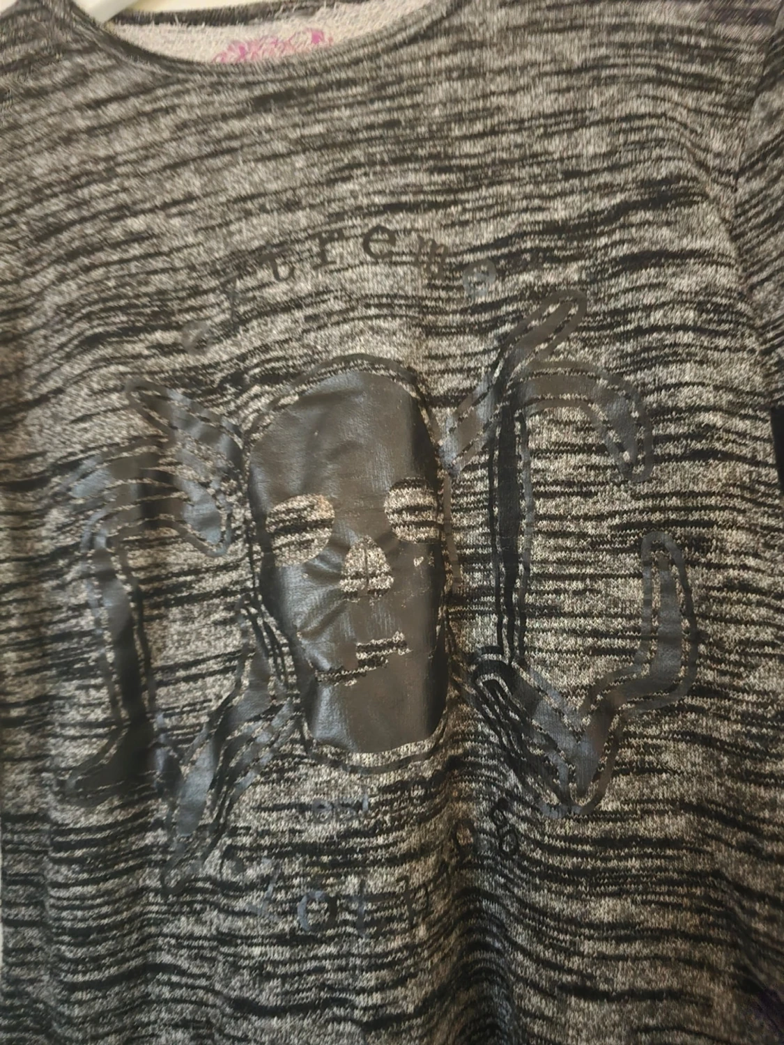 Gråmelerad tröja extreme clothing  - 1