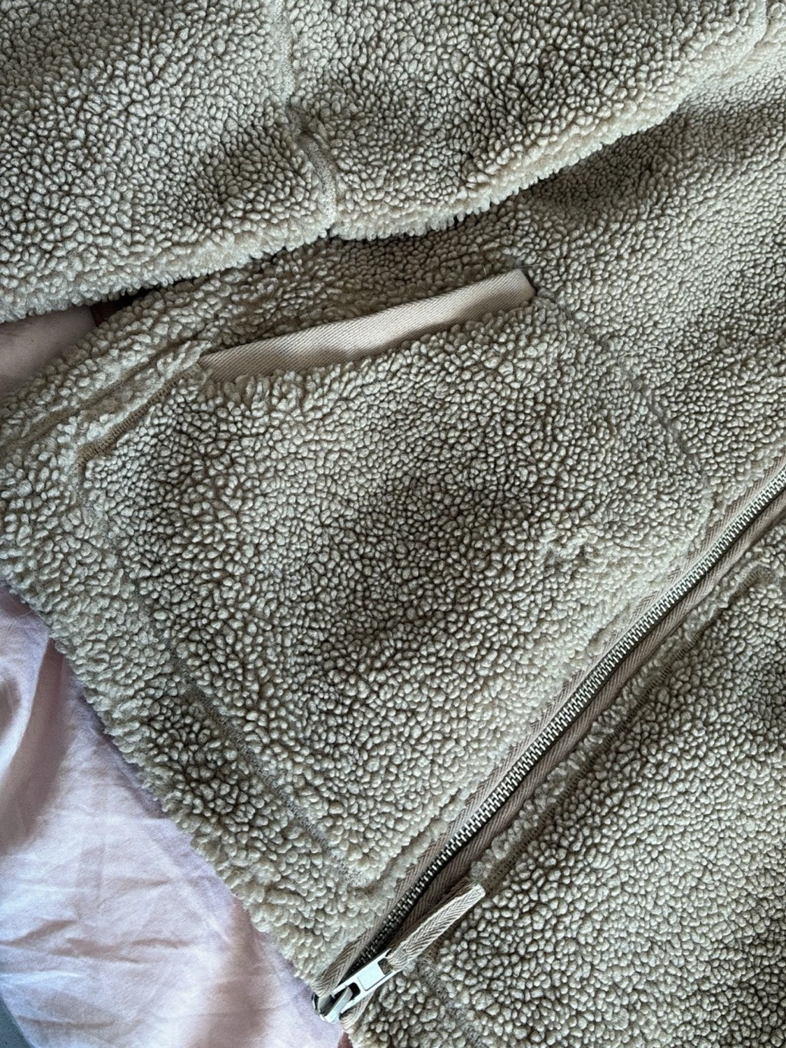 piléjacka / Teddy jacka H&M - 1