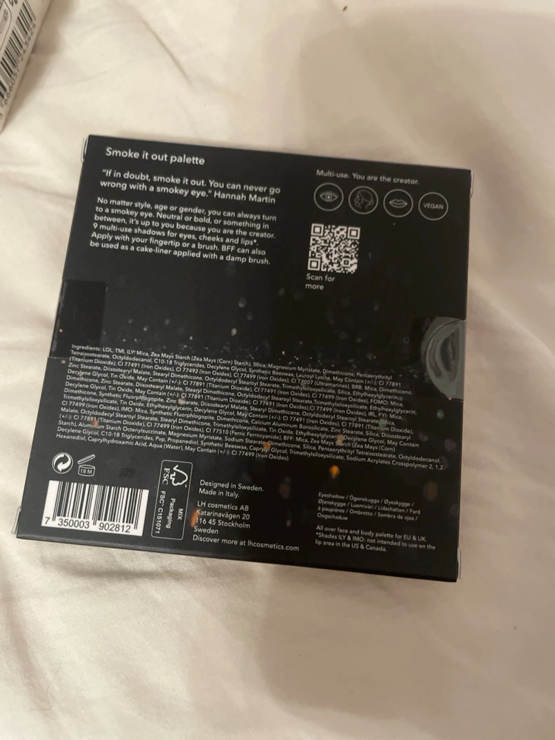 LH Cosmetics Smoke it out palette - 1