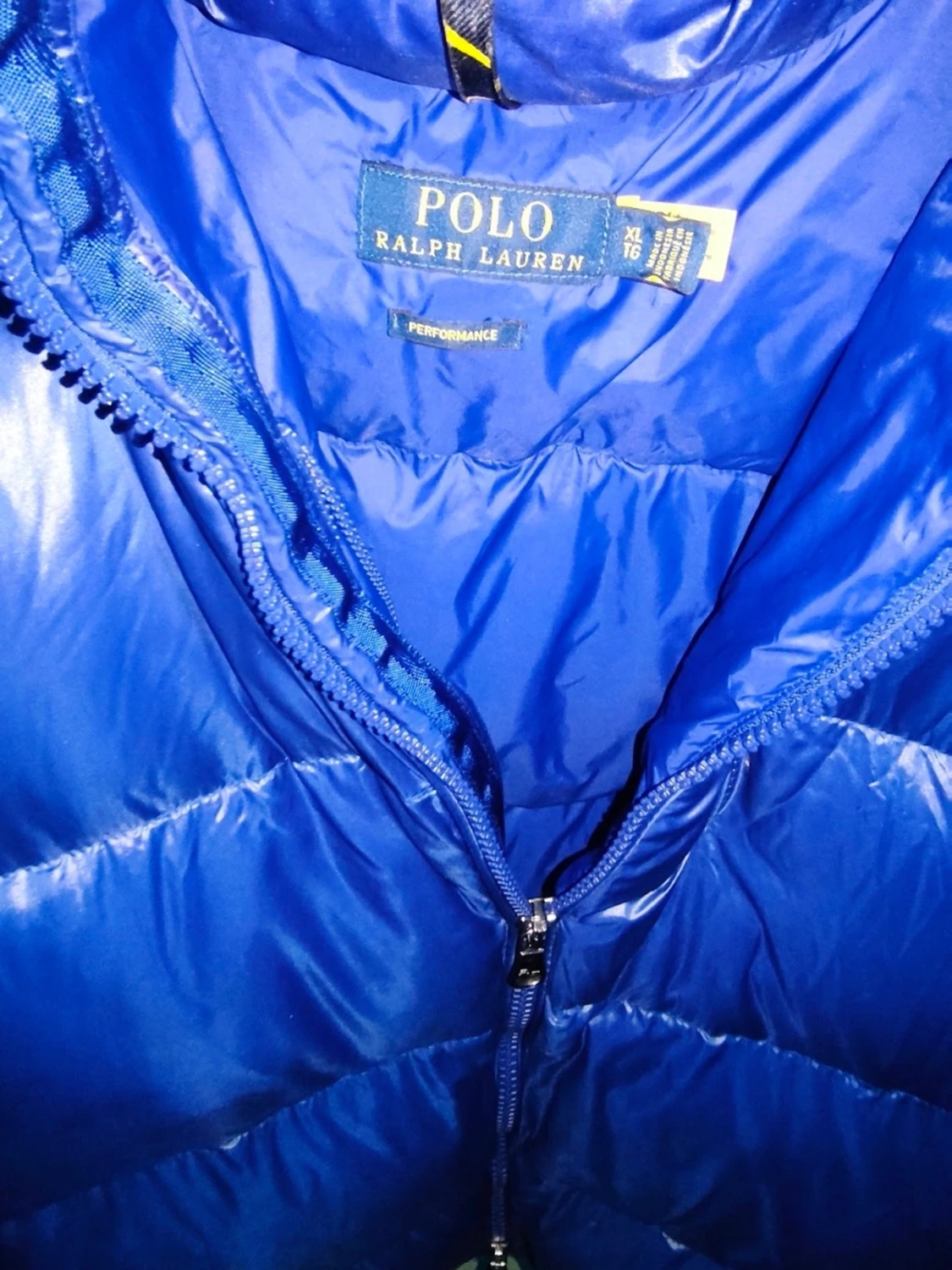 Blå dunjacka från Polo Ralph Lauren  - 3