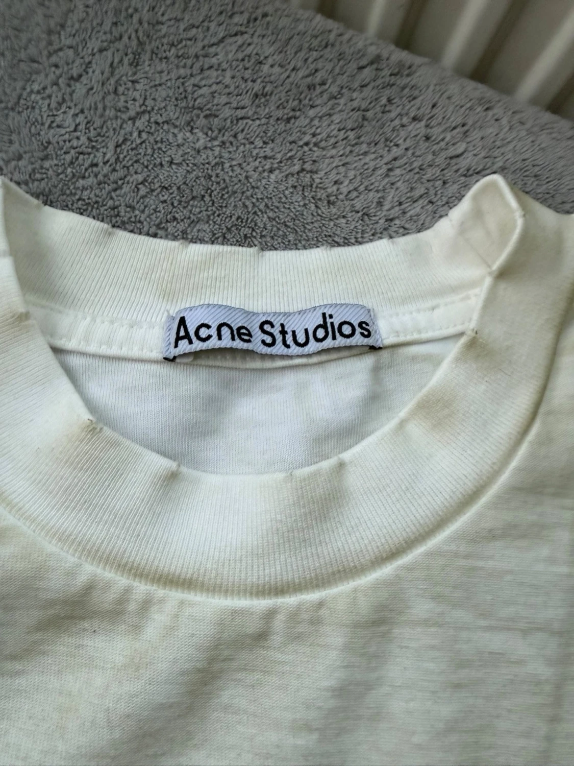 Acne Studios Stockholm 1996 T-Shirt – Cream - 2