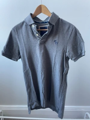 Grå pikétröja Abercrombie & Fitch - Grå piké från Abercrombie & Fitch i stlk S. Fint skick. Pris kan diskuteras 