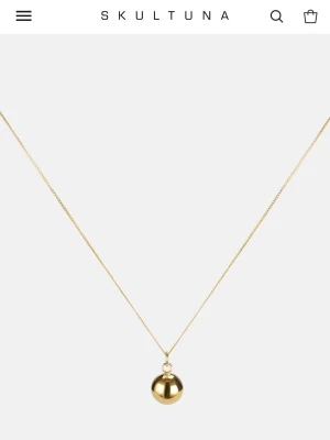 Guldfärgat halsband från Skultuna - Guldfärgat halsband från Skultuna. Oanvänd. Kedjan är 50cm. 