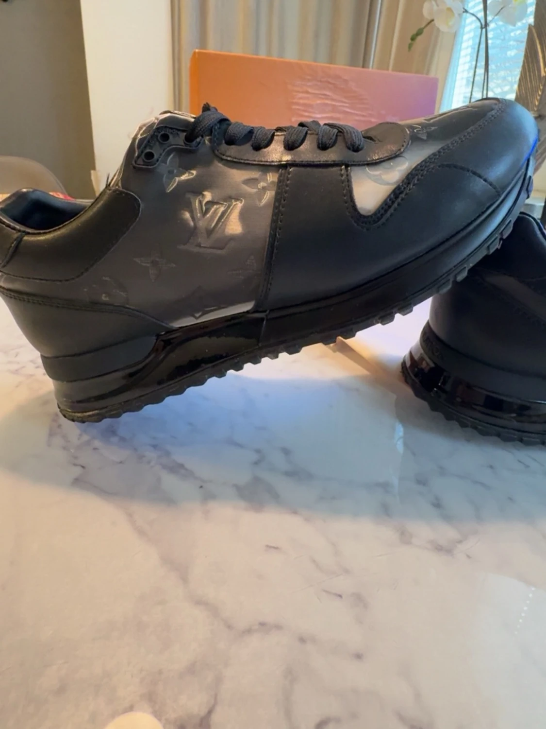 Louis Vuitton svarta sneakers - 4