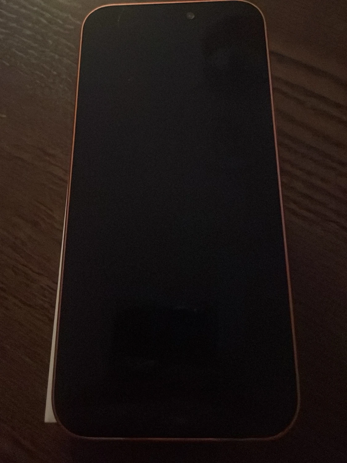 iPhone i orange metallfinish - 1