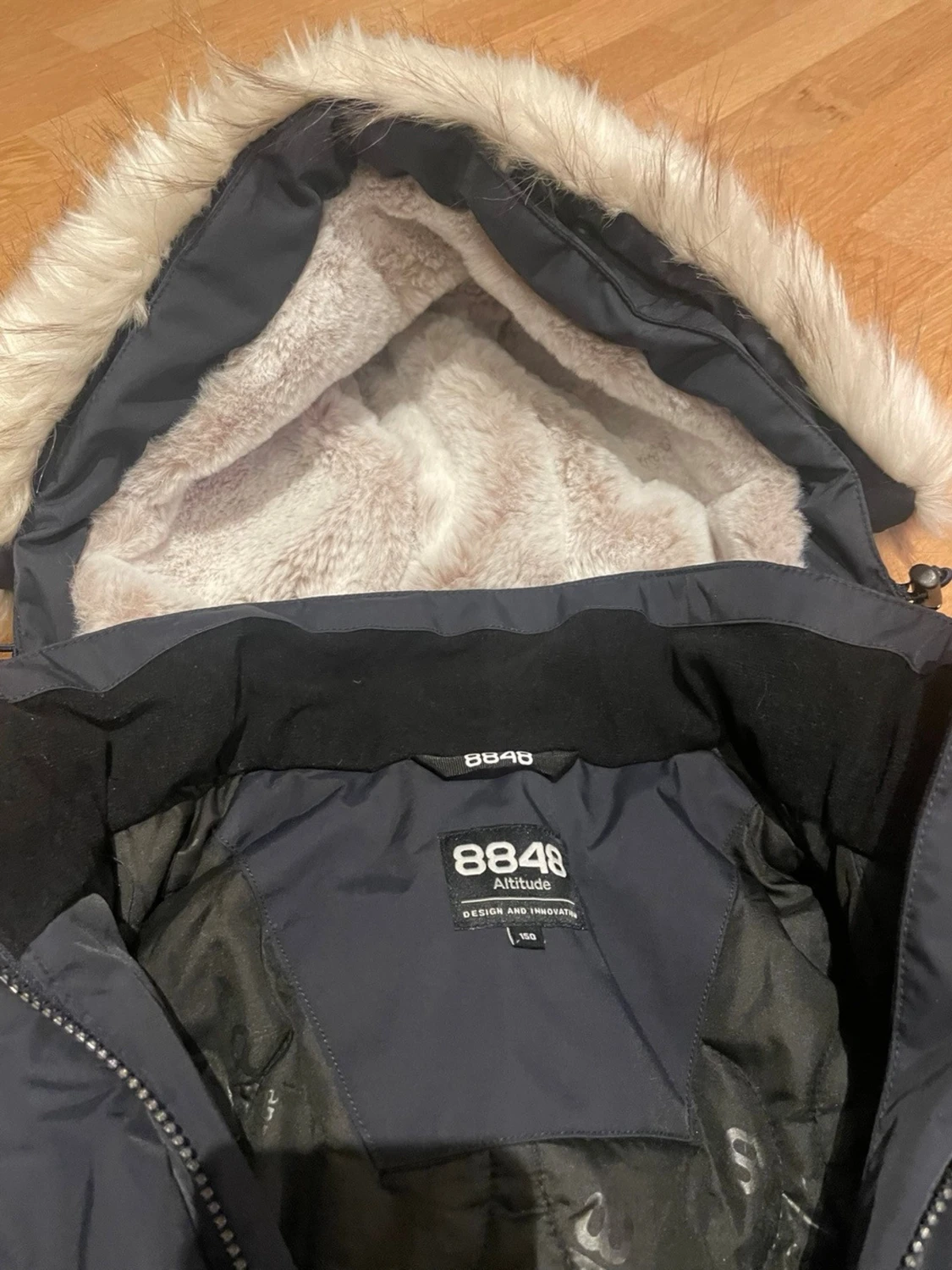 Mörkblå parkajacka 8848 Altitude - 3