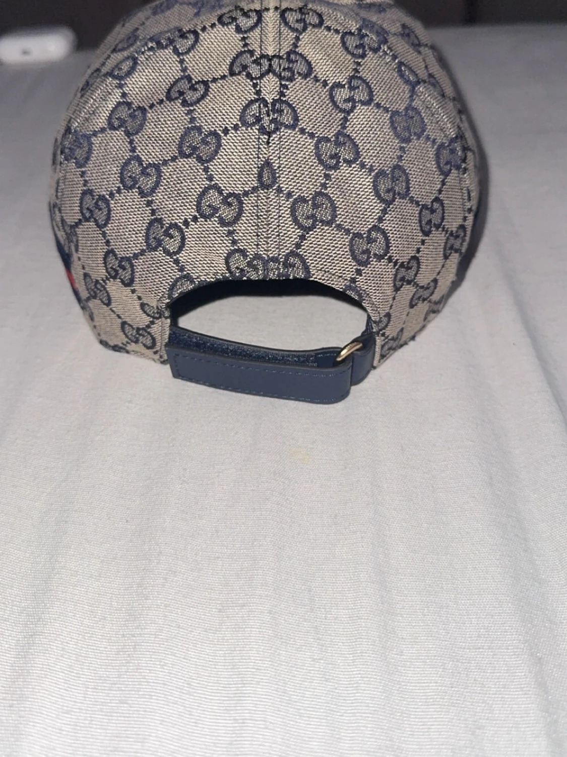 Gucci beige keps med GG-mönster - 2