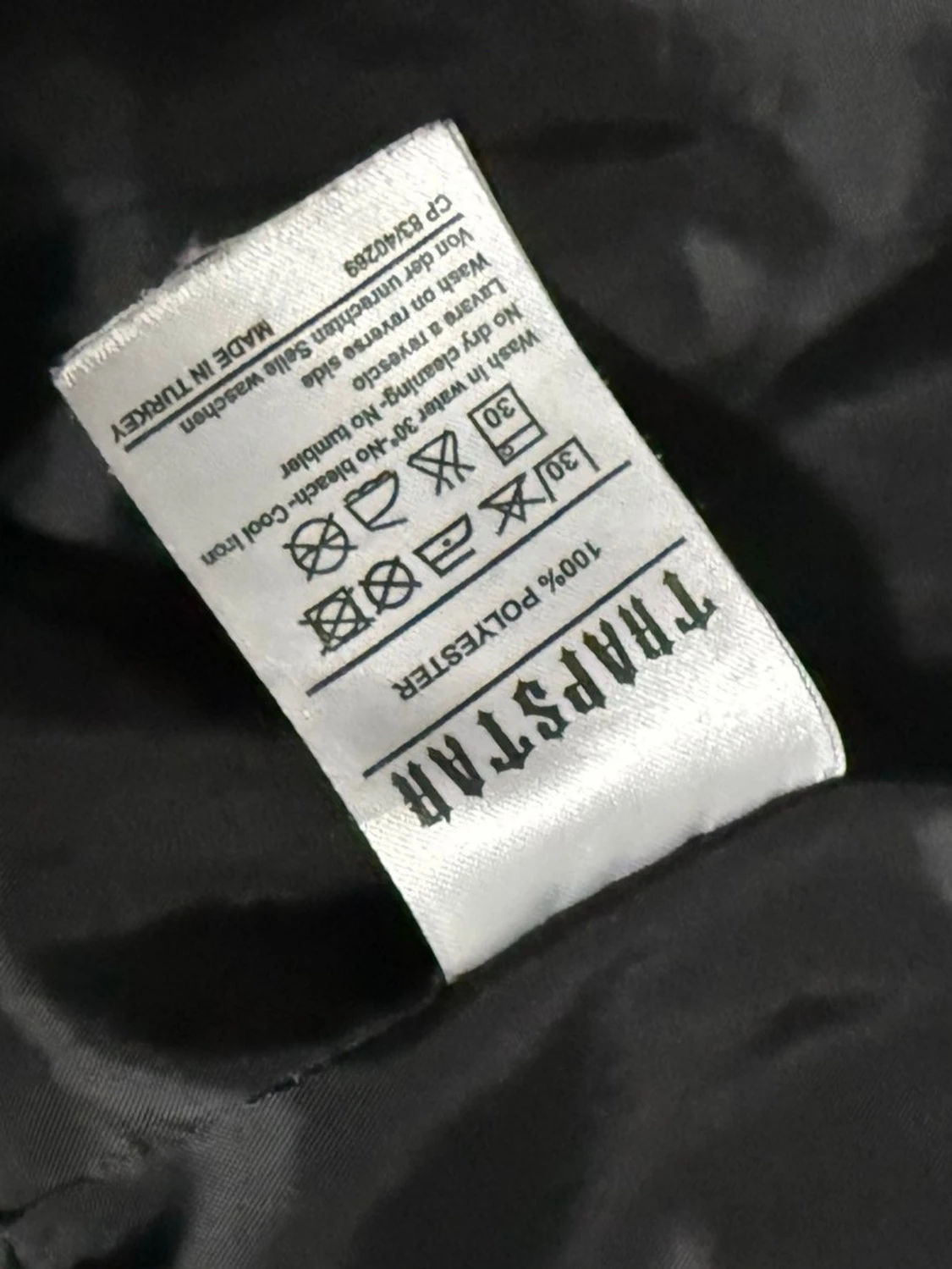 Svart pufferjacka från Trapstar - 2