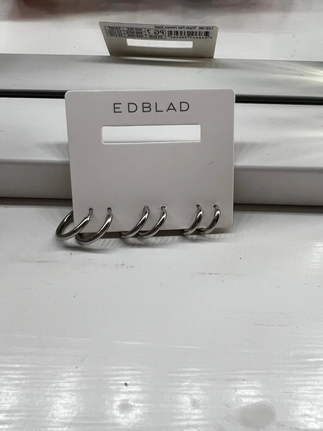 Edblad hoops silver - 1