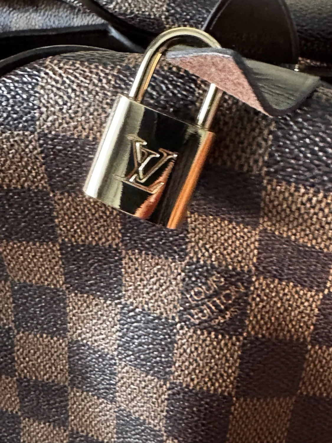  brun Damier handväska - 2