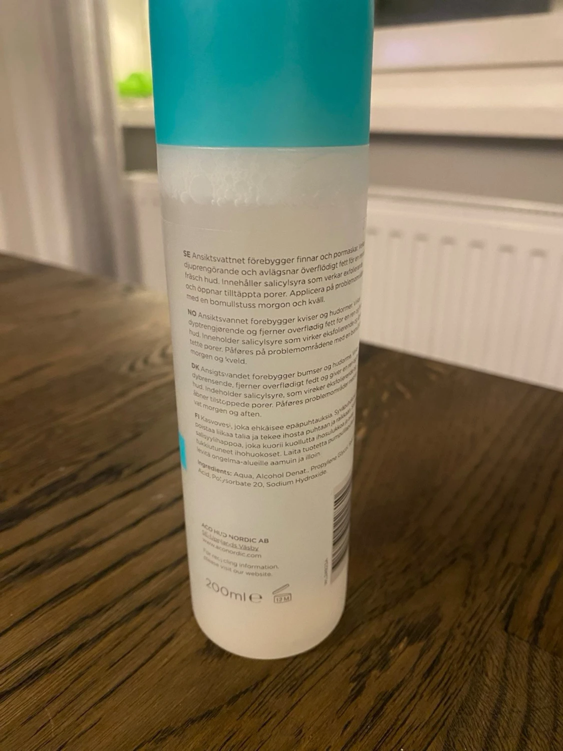 ACO Spotless Daily Face Toner 200ml - 1