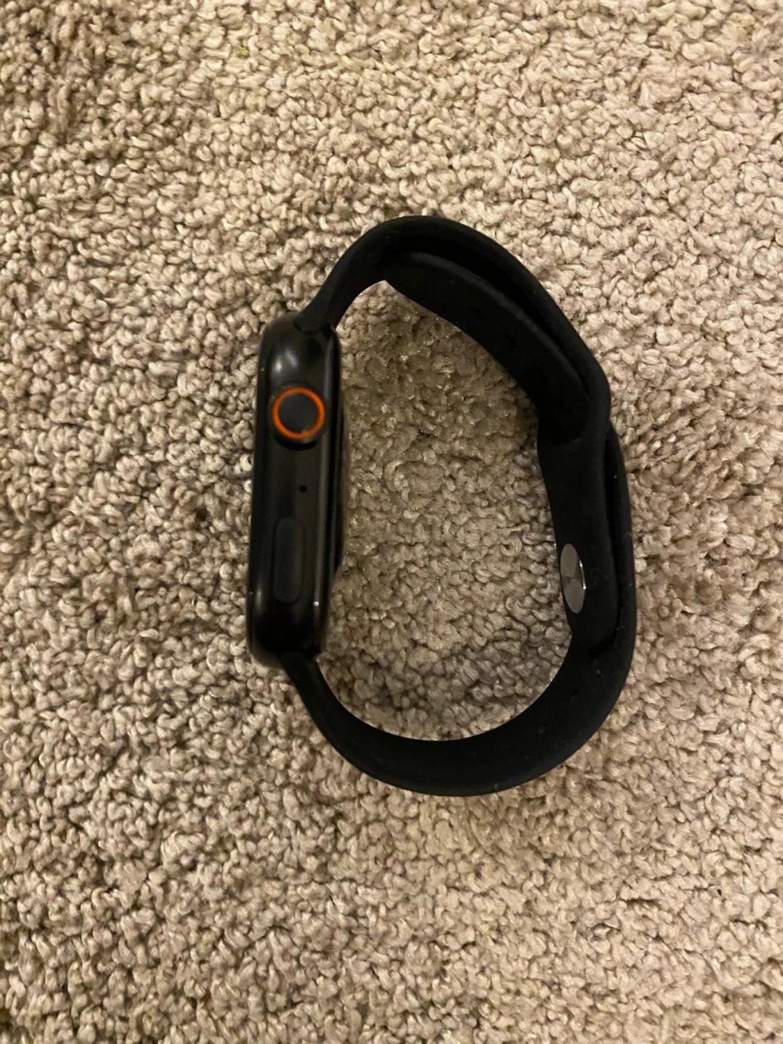 Apple Watch med svart sportarmband - 3