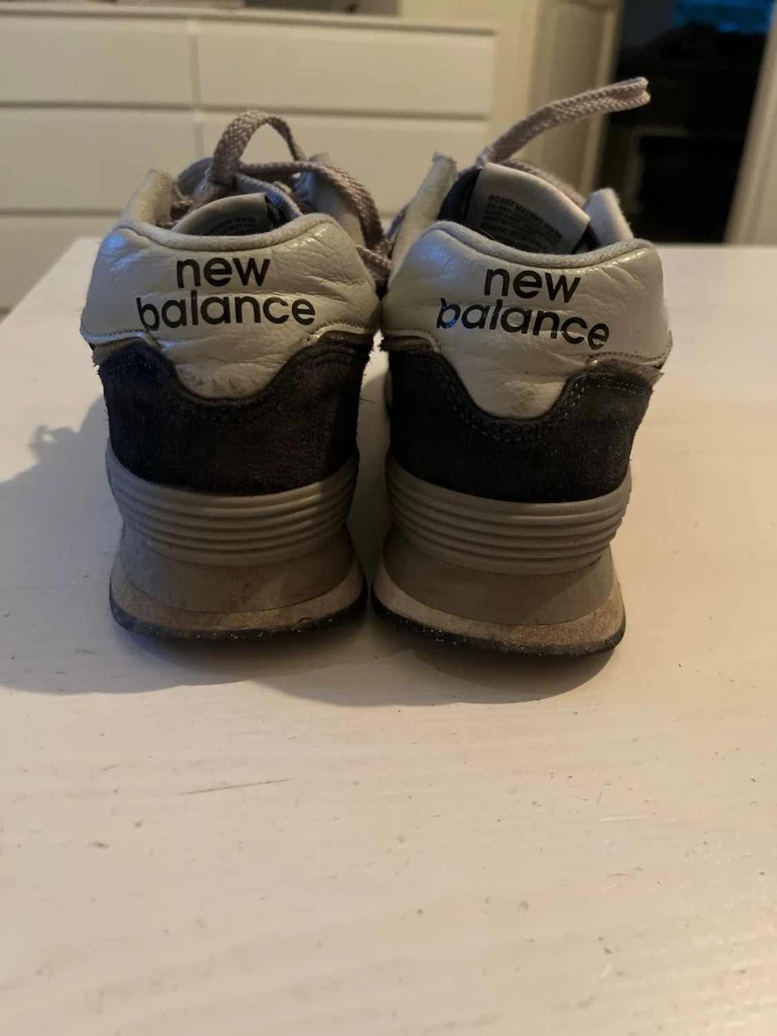 Svarta New Balance 574 sneakers - 3
