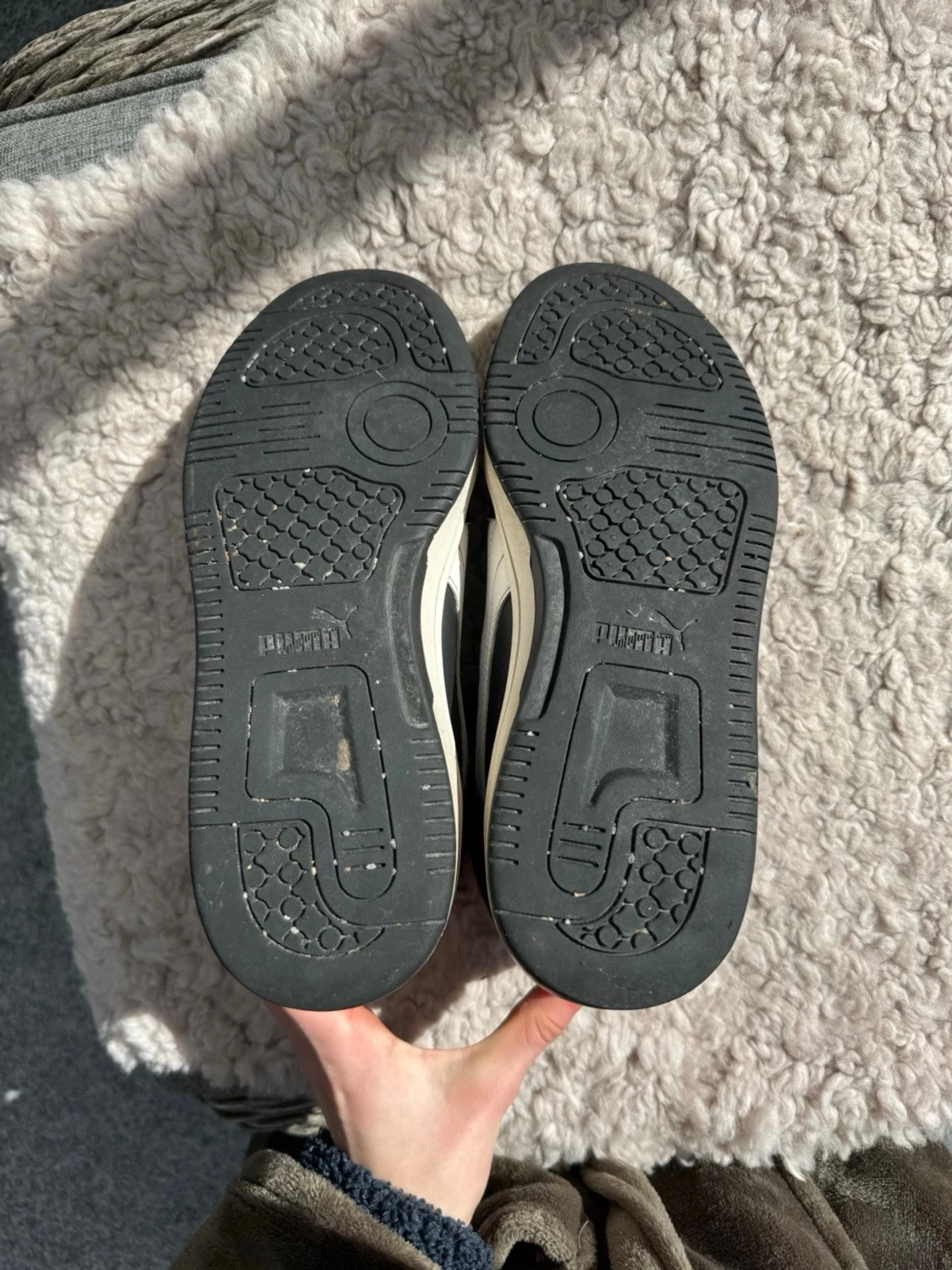 Svarta och vita höga sneakers - 5