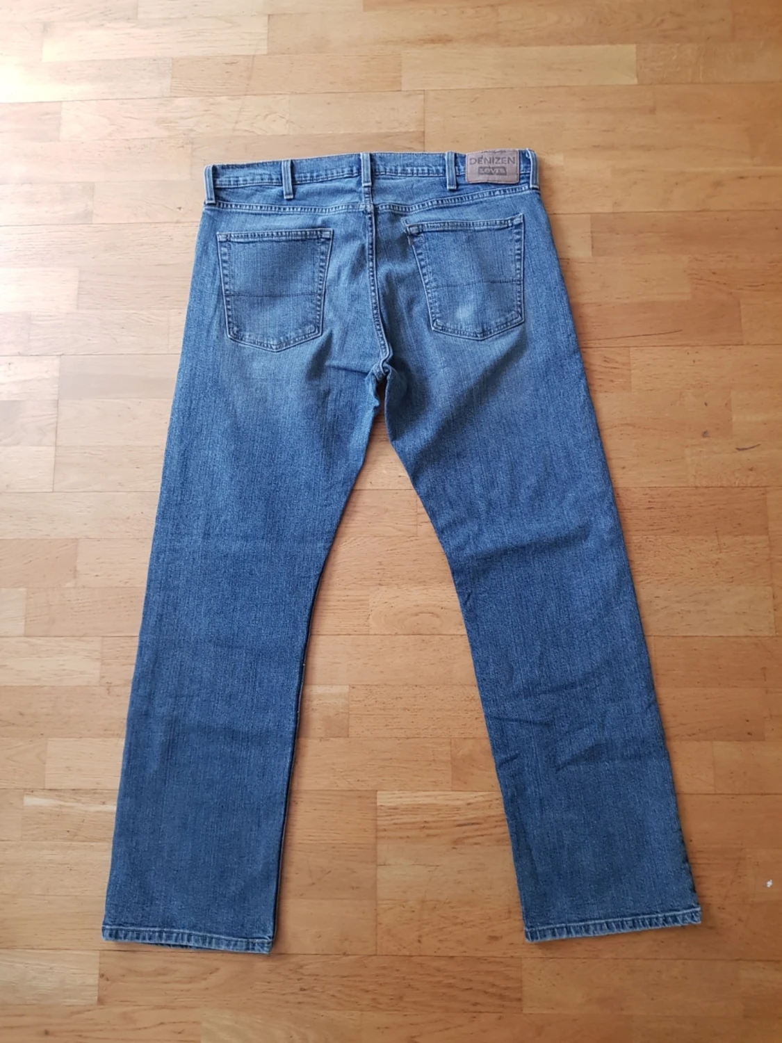 Blå raka jeans från Levi's Denizen - 3