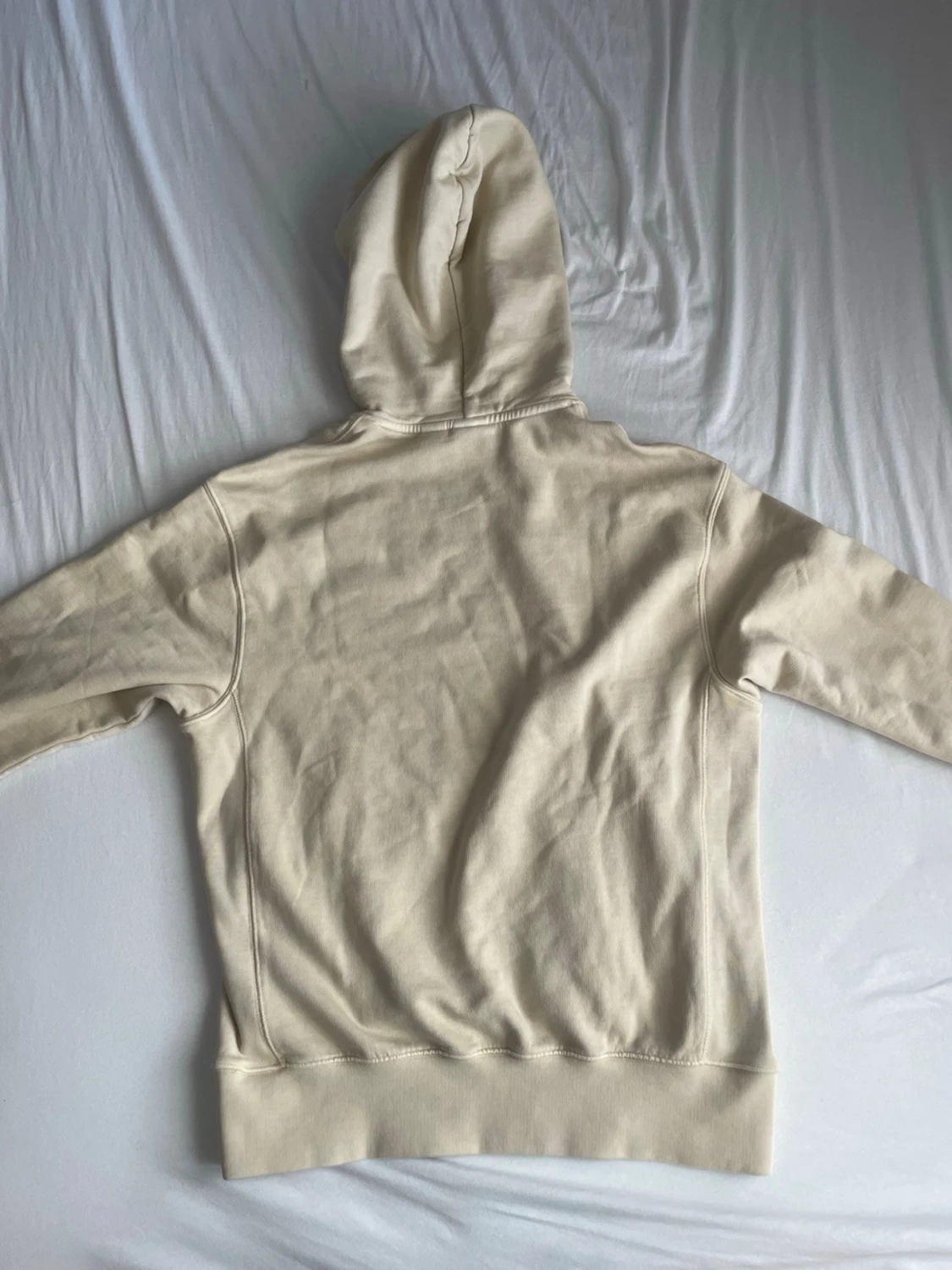 Beige hoodie från Levi's med brodyr - 3