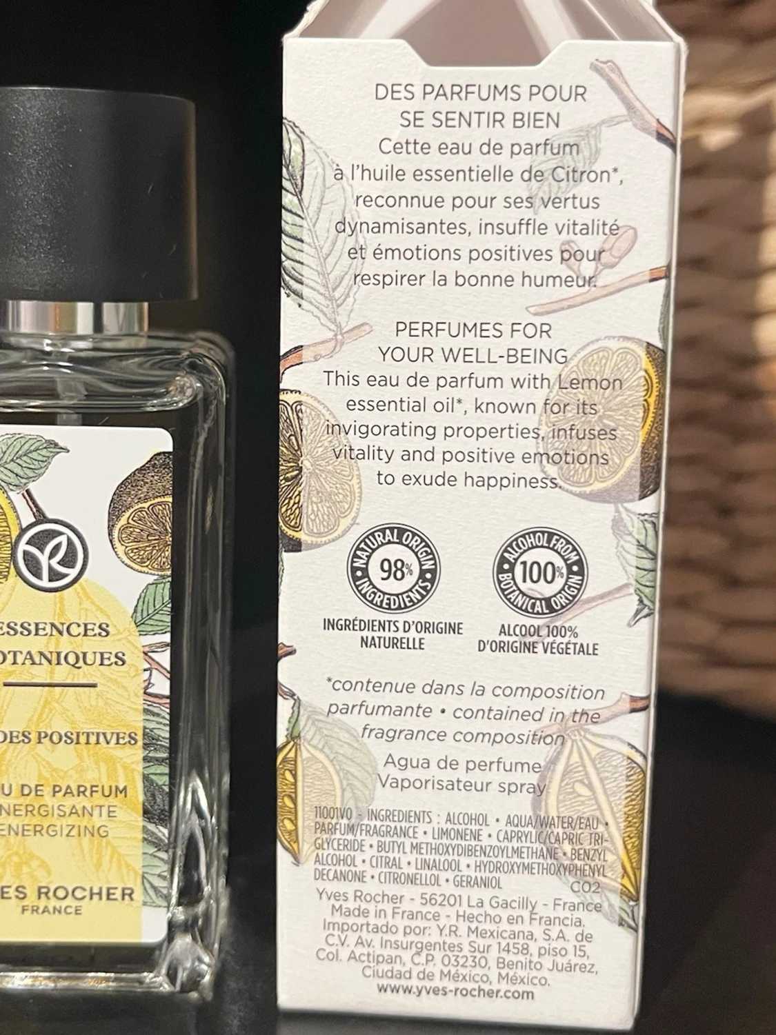 Essences Botaniques parfym Yves Rocher - 1