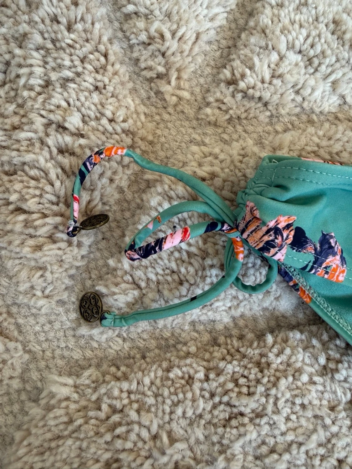 Blommiga bikiniunderdel från Pieces - 2