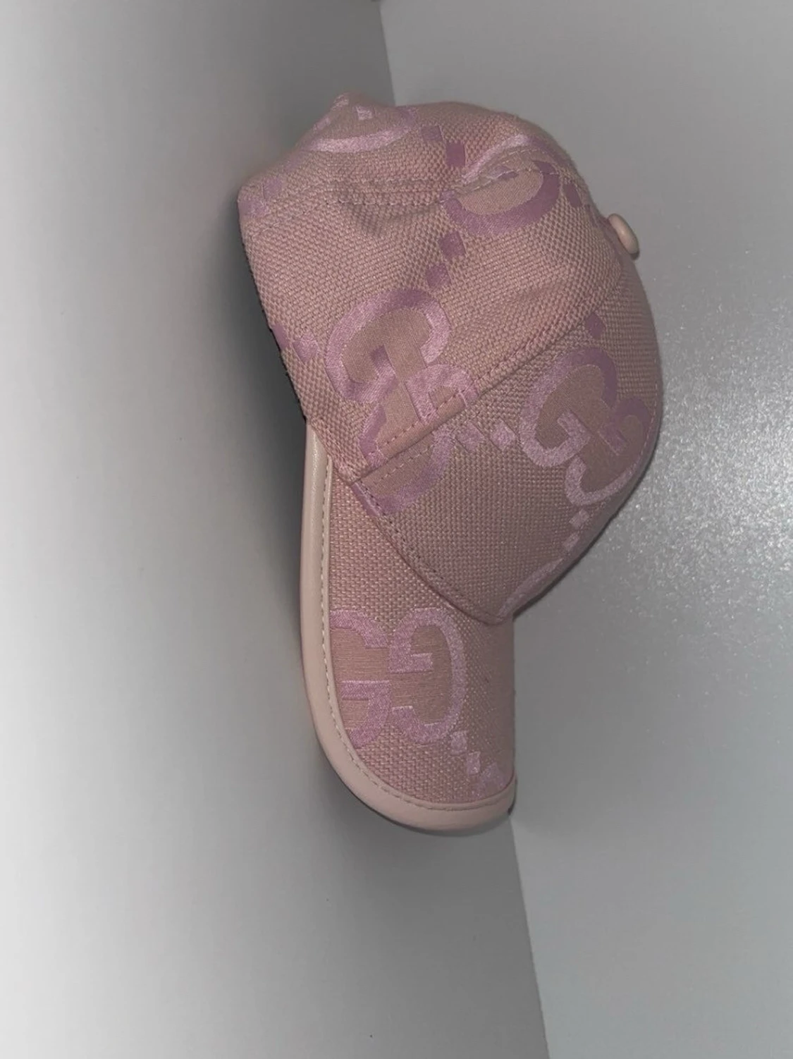 Rosa keps från GG med GG-mönster - 2