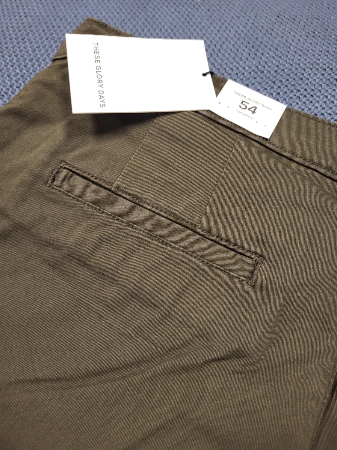 These Glory Days T Aimon Tapered army gröna byxor, storlek 54