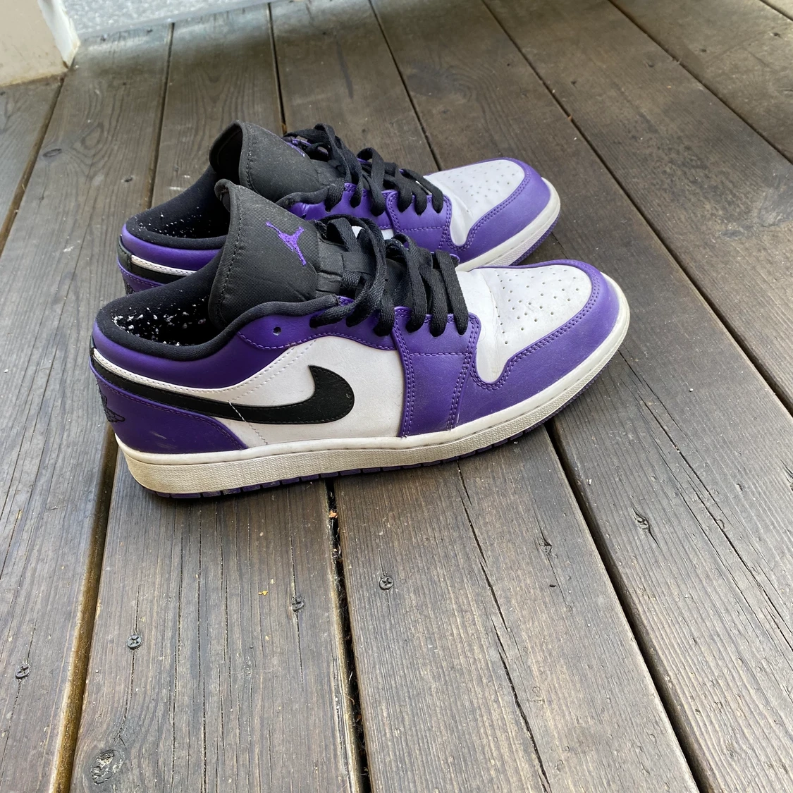 Jordans air 1 court purple low - 91