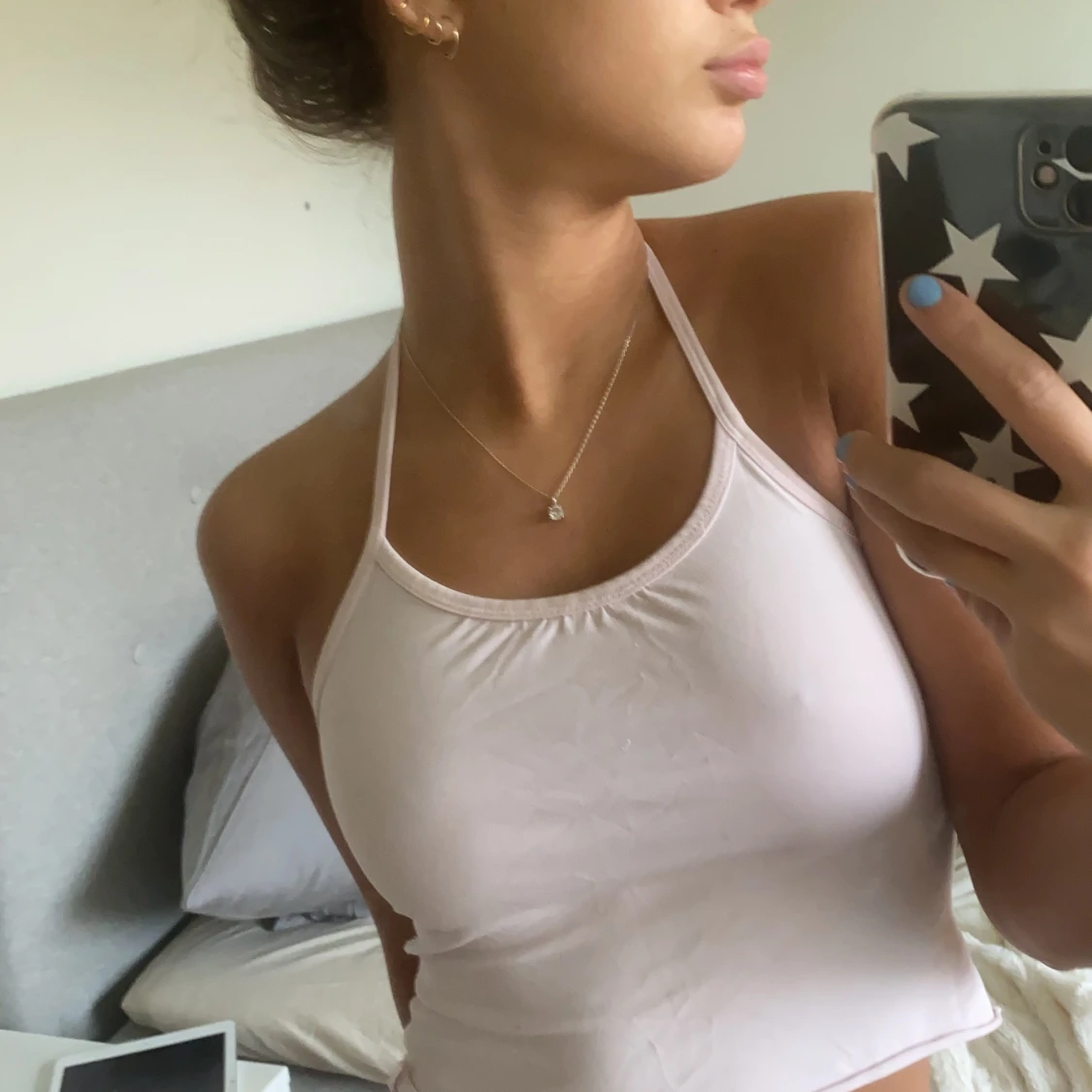 Halterneck topp - 91