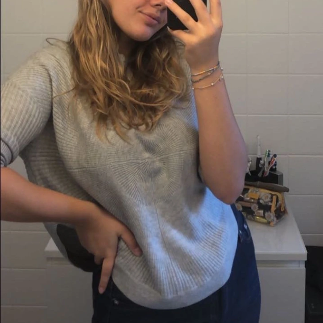 Grå Only trøje - 90