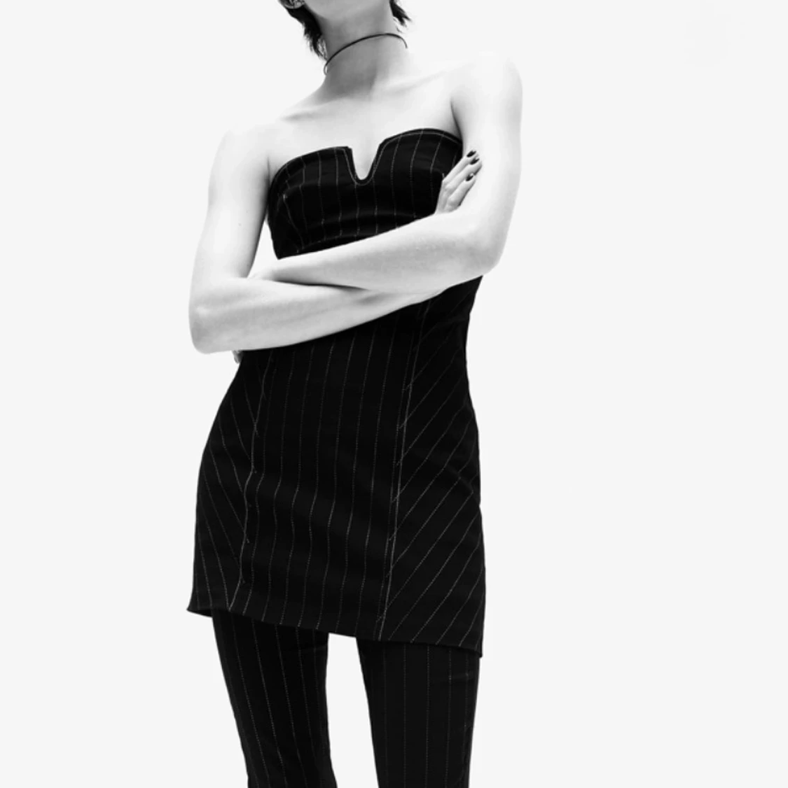 Kort figursydd klänning - 91