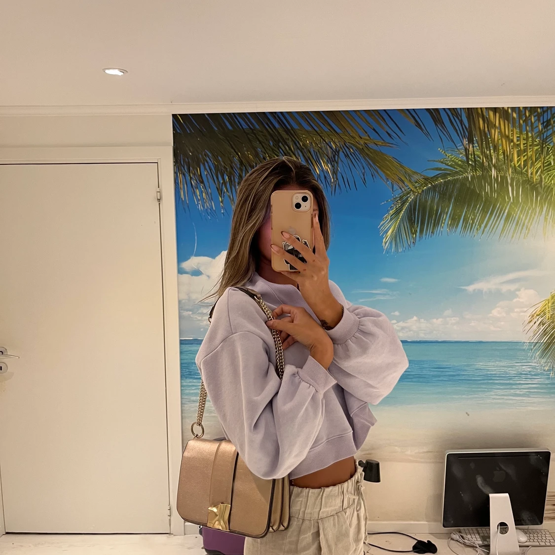 Parfois väska i guld - 90