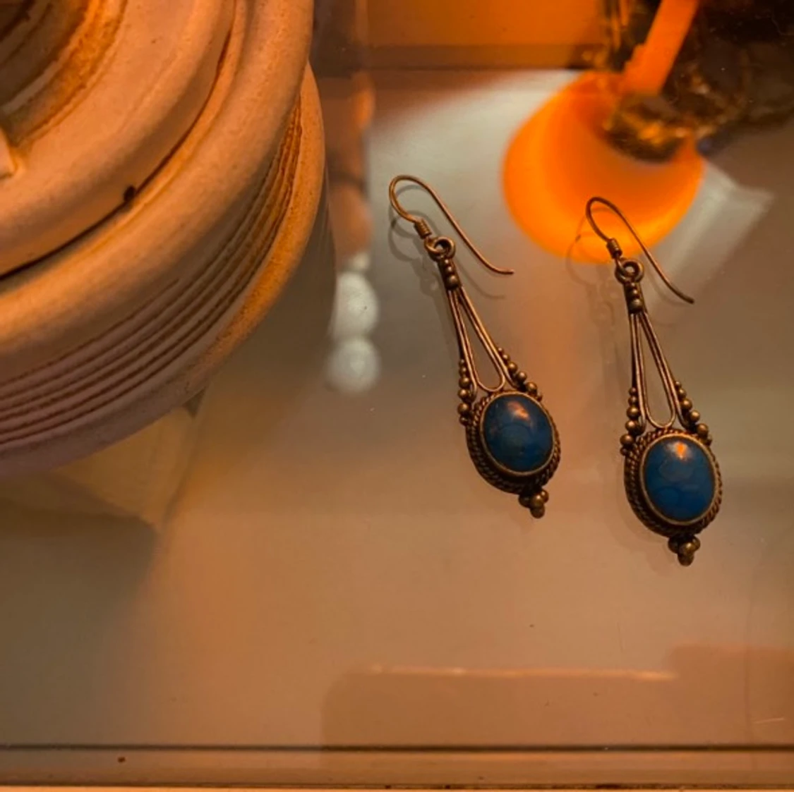 Ädelsten öronhängen 