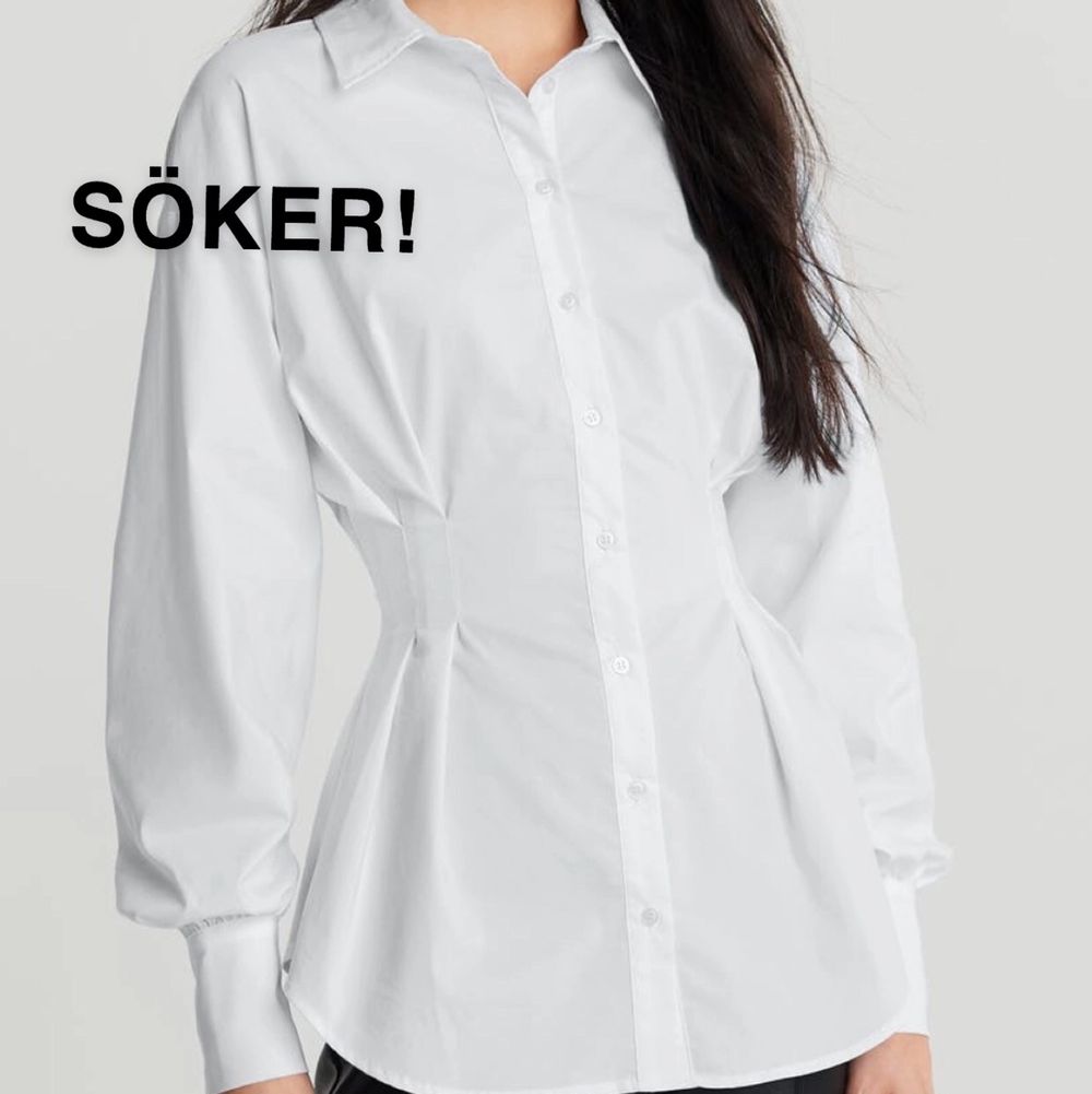 söker denna skjorta ifråm gina tricot! den heter