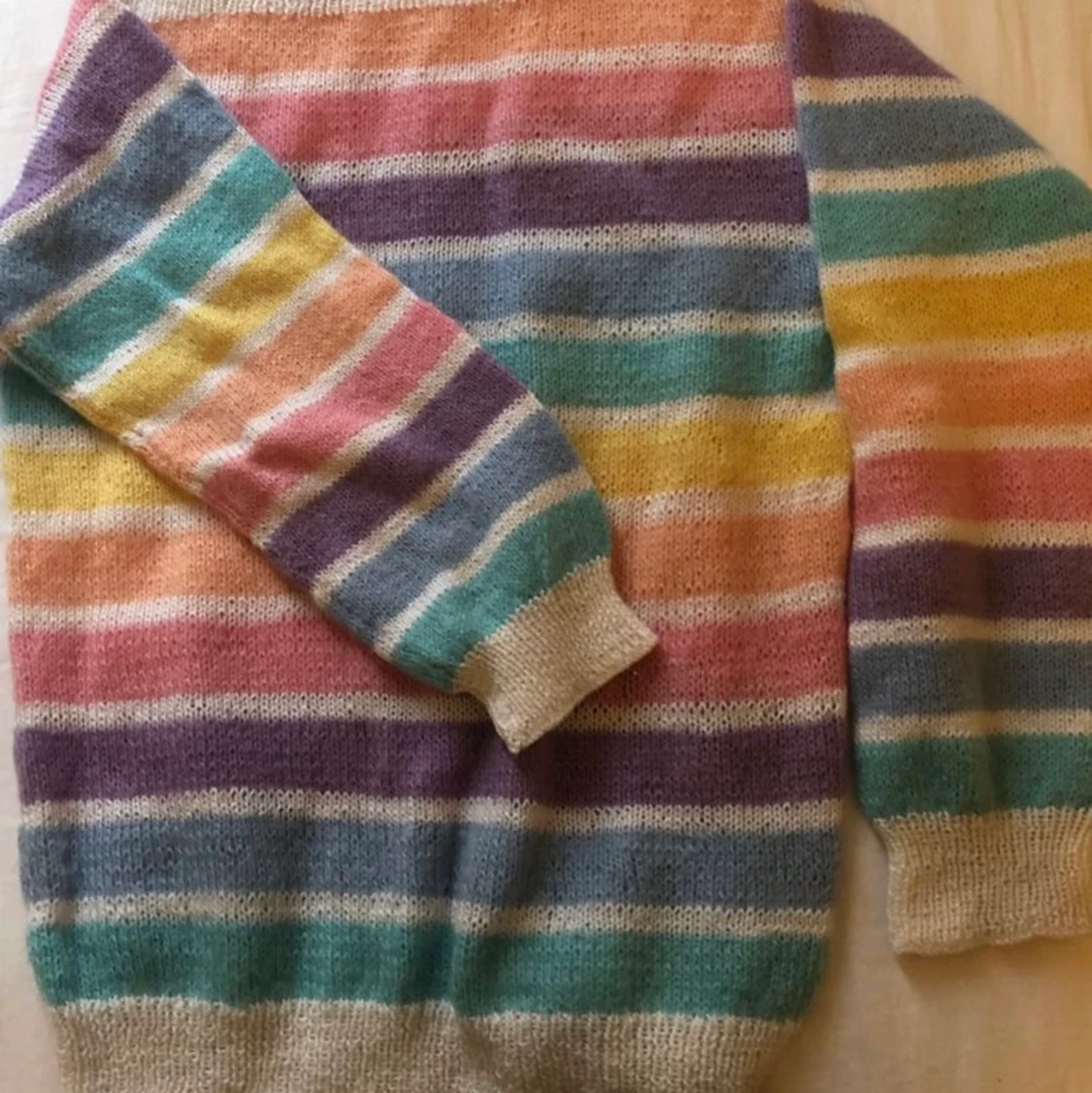 Handstickad tröja - 90