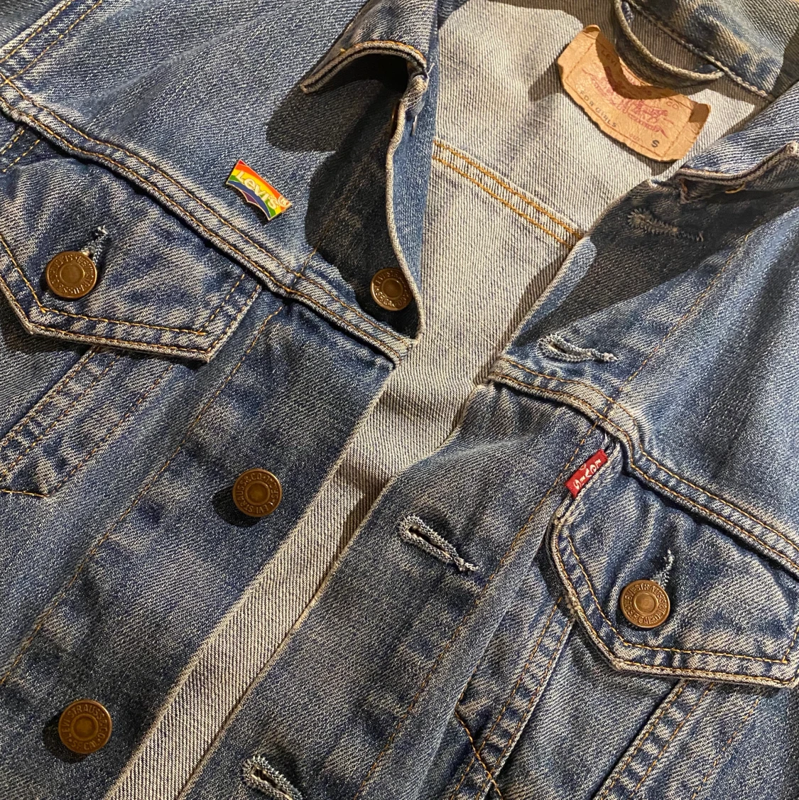 Levis jeans jacka - 90