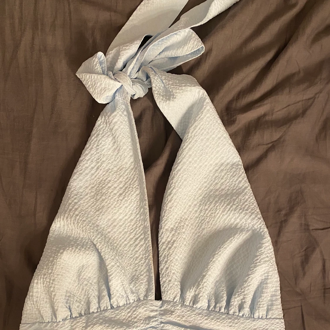 ljusblå halterneck - 91