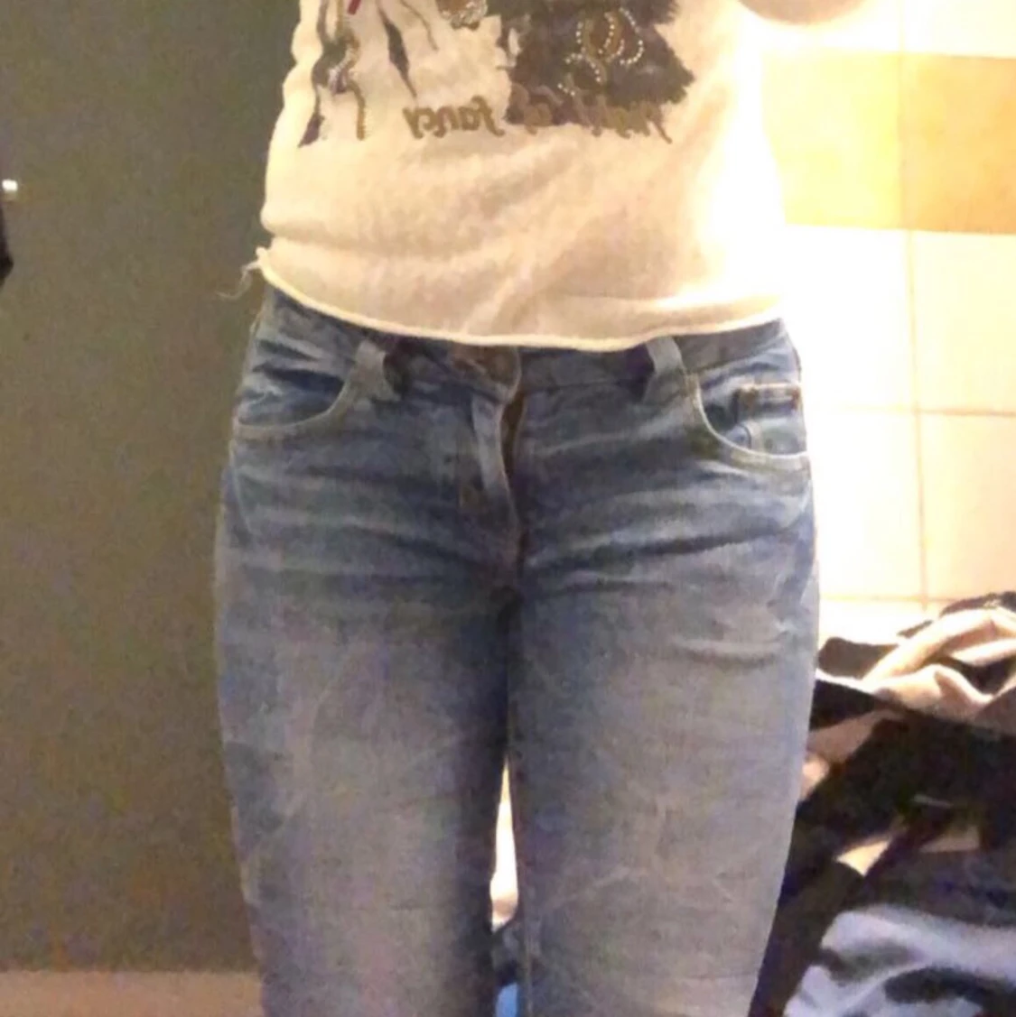 Lågmidjade jeans  - 91