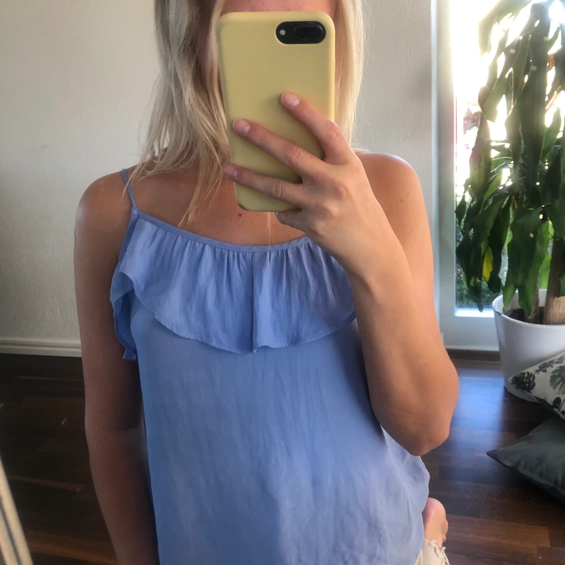 Blått linne från HM 