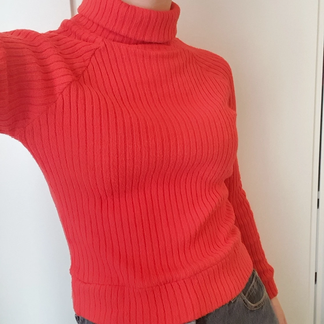 Röd polotröja - 90