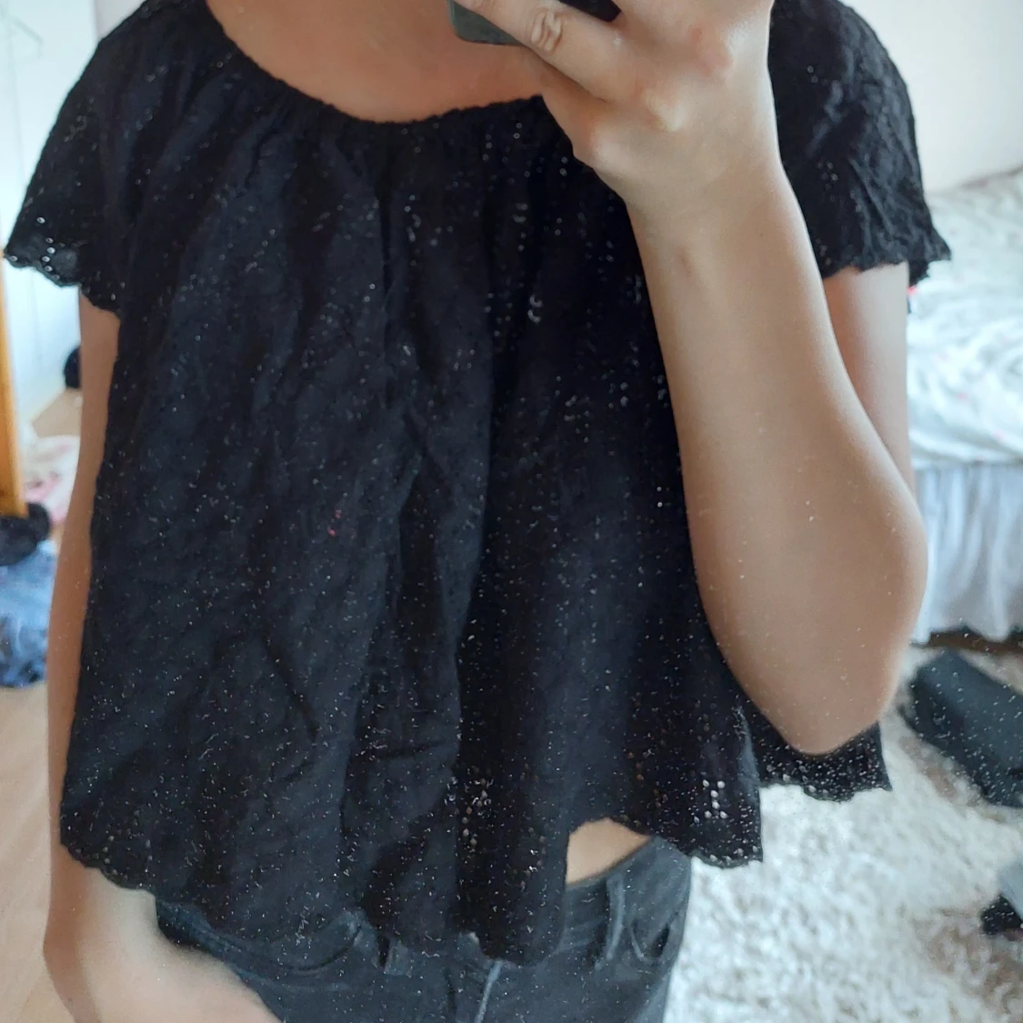 Svart tröja - storlek M - 90