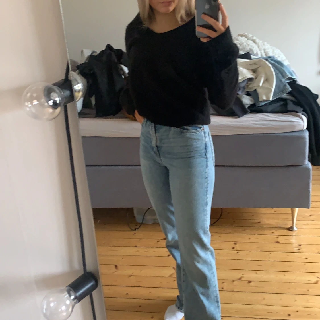 Stickad tröja st xs/s - 90