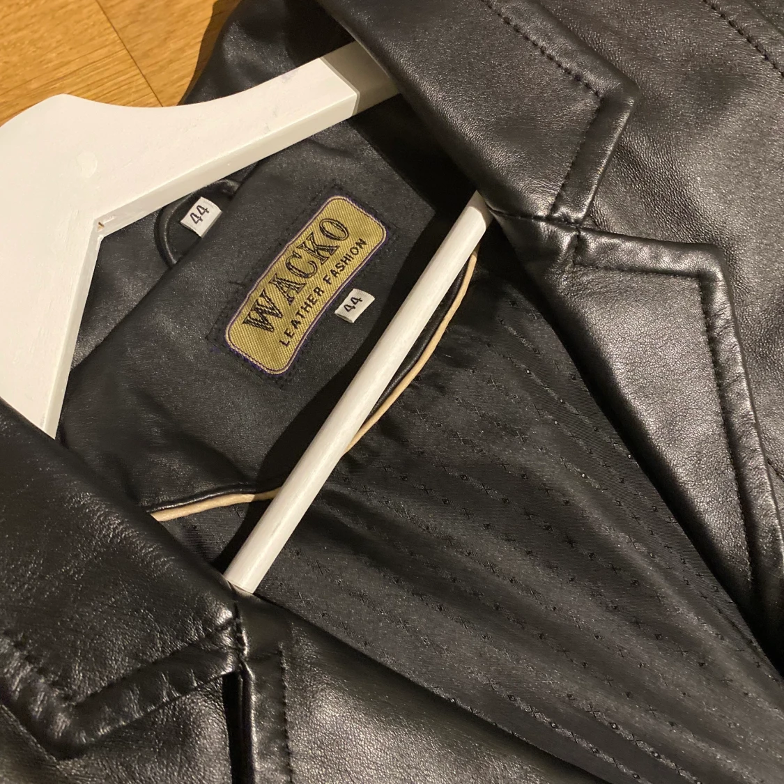 90’s trendy oversized skinnjacka - 91